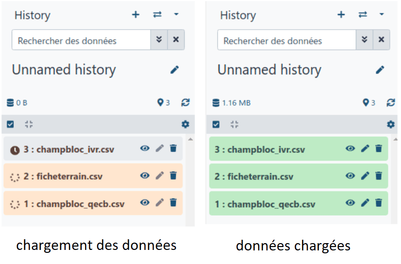 Jeux de données prêts à être utilisés. 