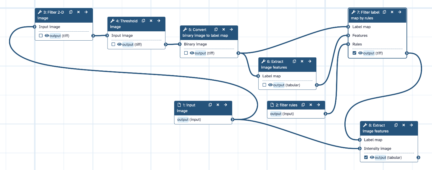 feature extraction workflow.