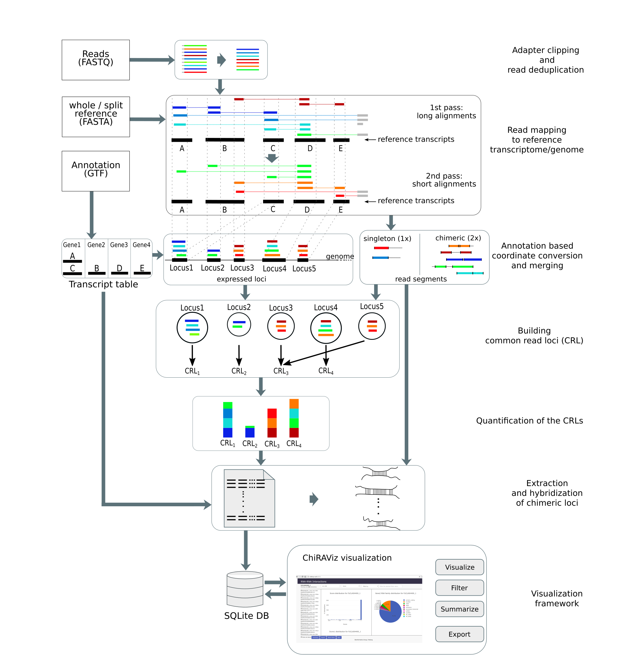 ChiRA workflow.