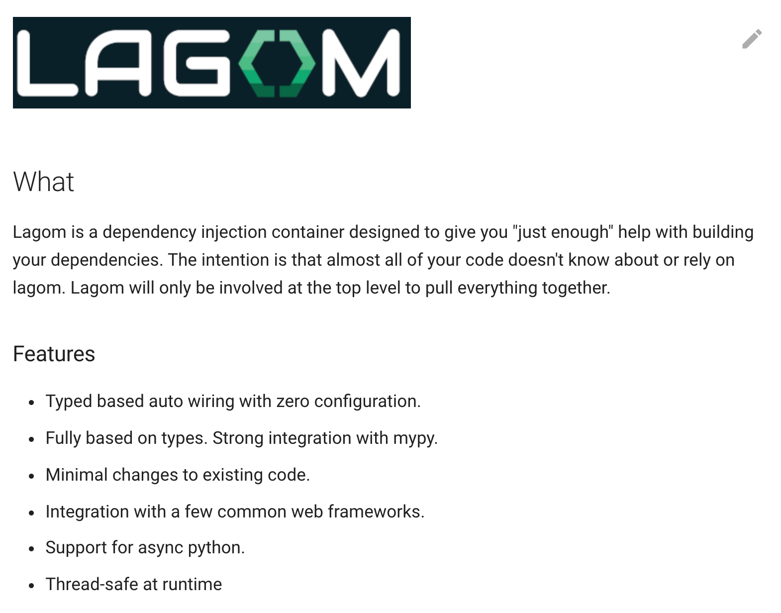Lagom Website