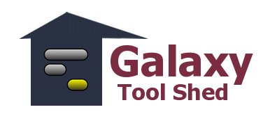 toolshed logo with a shed over the words galaxy tool shed