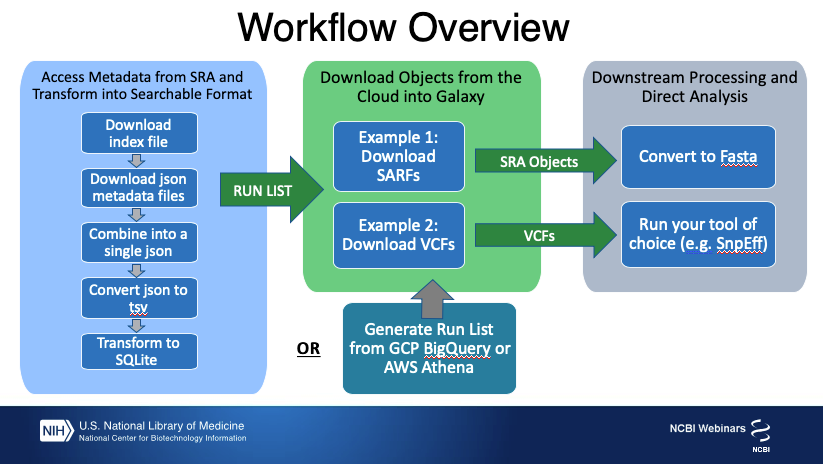 Workflow Diagram for this Tutorial. 