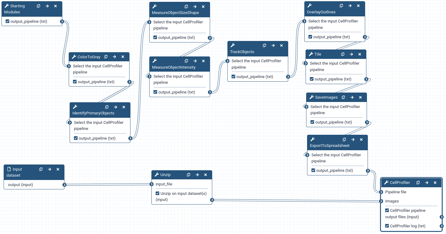 Image of the workflow. 