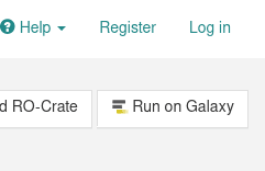 screenshot of workflowhub. 